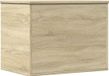vidaXL Opbergbox 60x42x46 cm bewerkt hout sonoma eikenkleurig
