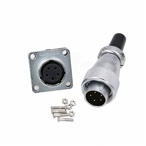 HangTon WS16 5 Pin Luchtvaart Circulaire Metalen Schakelaar Zinklegering 5A Plug Socket Industriële Power AC Solar Automotive Outdoor Toepassing