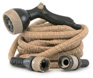Omgoods - Tuyau d'arrosage extensible 7,5 m avec tête de pulvérisation multifonctionnelle