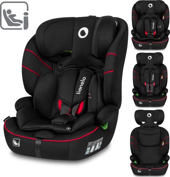 Lionelo Levi i-Size Autostoel 76-150 cm (9-36 kg) – Groep 1/2/3 – Voorwaarts gericht – 5-puntsgordel – Verstelbare hoofdsteun – Memory Foam – Dri-Seat – ECE R129/03
