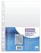DONAU Geperforeerde hoezen PP A4 kristalkwaliteit 50 micron 25 stuks transparant