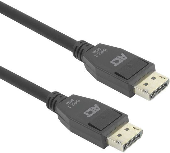 ACT 3 meter 4K@240Hz, 8K@60Hz of 10K@30Hz DisplayPort 2.1 kabel, DP80 UHBR20 AK4083