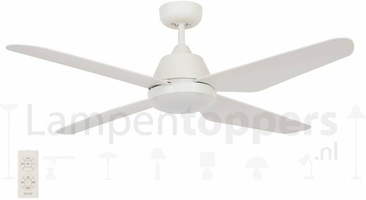 LT-Luce Plafondventilator Ari Wit Led - 9333509129813
