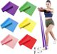 June Spring Dyna Band - Roze - Weerstandsband - 150 cm x 15 cm - Latex