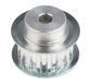 RS PRO Aluminium tandriemschijf voor 10 mm riemen, 16 tanden/verdeling 5 mm, boring 6 mm