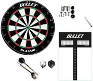 Merkloos Dartset met Dartbord, Scorebord en Stalen Darts