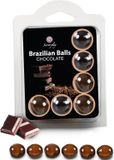 Secret Play International Dreamlove S.A.U. Brazilian Balls Set 6 Chocolate