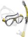 Cressi Big Eyes Evolution Masker + Alpha Ultra Dry Snorkel