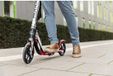 Hudora Big Wheel RX 205 Noir/Rouge Aluminium Trottinette