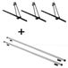ORION 3x porte-vélos + barres de toit RAPID compatibles avec Renault Scenic III (5 portes) 13-16