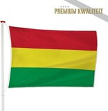 Boliviaanse Vlag Bolivia 100x150cm - Polyester - Geschikt voor buiten