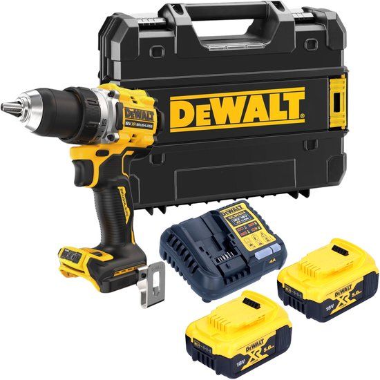 DeWalt DCD800P2T-QW Accu Klopboormachine - 18V XR - 2x 5.0Ah Accu + Oplader - TSTAK