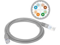 A-LAN KKU6ASZA7.0 netwerkkabel Grijs 7 m Cat6a U/UTP (UTP)