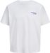 Jack & Jones T-shirt Jjbali Tee Ss Crew Neck 12288091 Bright White Hommes Taille - XL