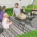 Corvance B.V. Table de camping – Table pliante – Table pliante – Table de camping – Table pliable – Hauteur réglable – Aluminium avec grille métallique
