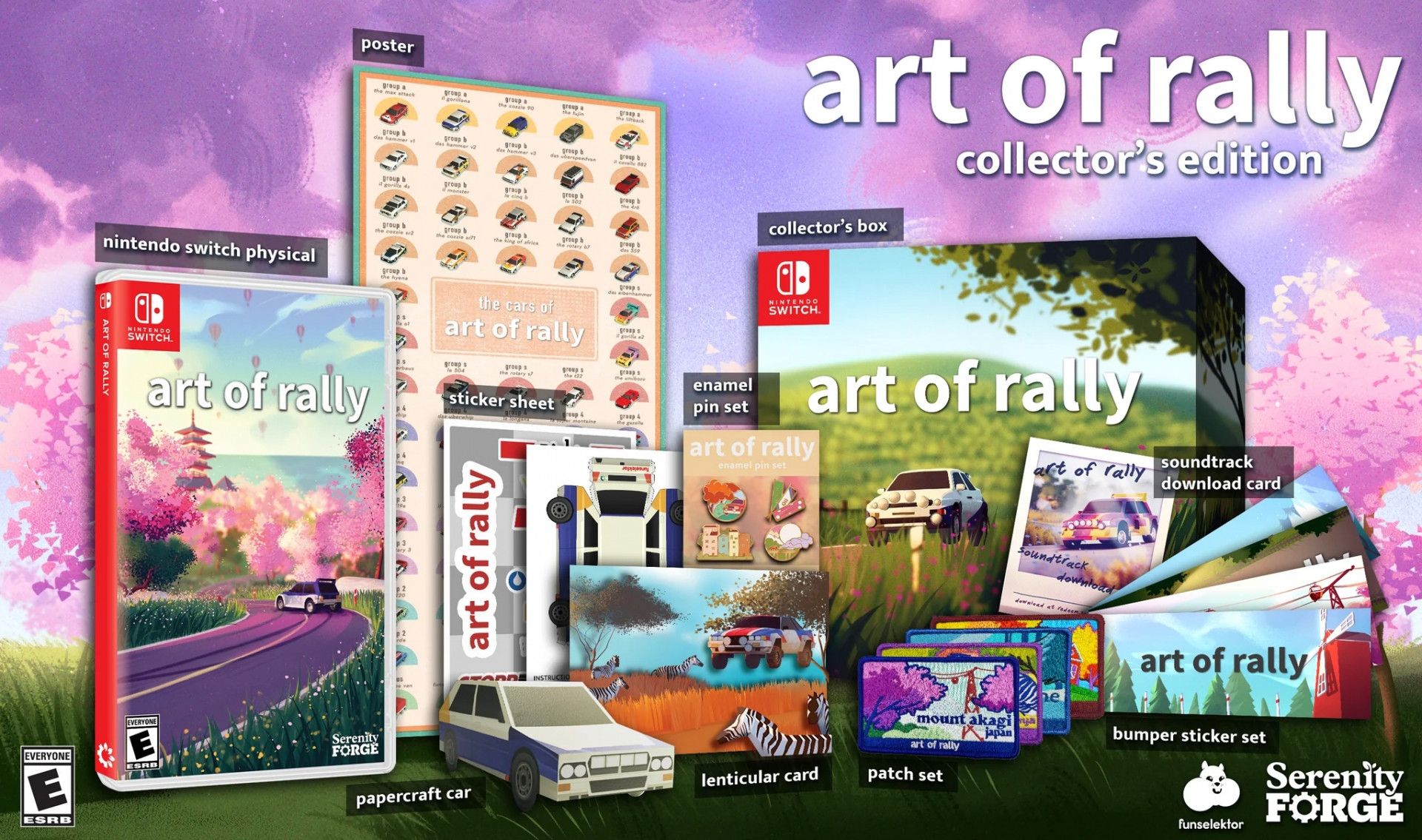 Serenity Forge Art of Rally Collector's Edition - Nintendo Switch