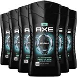 Axe 3in1 Douchegel Apollo - 6 x 400 ml
