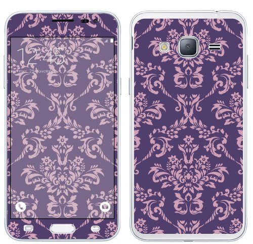 Royal Sticker Royal Muurtattoo RS. 126849 zelfklevend voor Samsung Galaxy J3 2016 motief Barroque Flowers