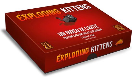 Asmodee Exploding Kittens - Kaartspel - 2-5 spelers - 7+ jaar