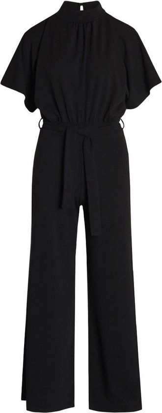SISTERS POINT Girl-ju Jumpsuit Dames Zwart Maat L