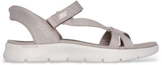 Skechers GO WALK FLEX SANDAL - ILLUMIN Dames Sandalen - Taupe