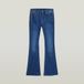 G-Star 3301 Flare Wmn Dames Jeans Medium Aged 27/30
