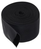 Tige de protection en nylon, 5,08 cm x 7,5 m, noir