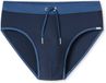 Schiesser Zwembroek Slip Heren - Ocean Swim - nachtblauw