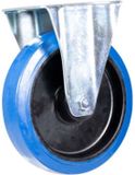 Tarsus Bokwiel 160 mm - Kogellager - 240 kg - Blauw - Slijtvast Rubber
