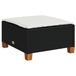 vidaXL Tuinkruk met kussen, zwart, 63,5 x 56 x 32 cm, polyrotan