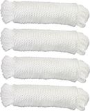 AMIG Touw - 4x - 20 meter - D4mm - nylon - wit - waslijn - tuin