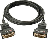 LINDY 70m RJ-45/DVI-D - Zwart - 38300