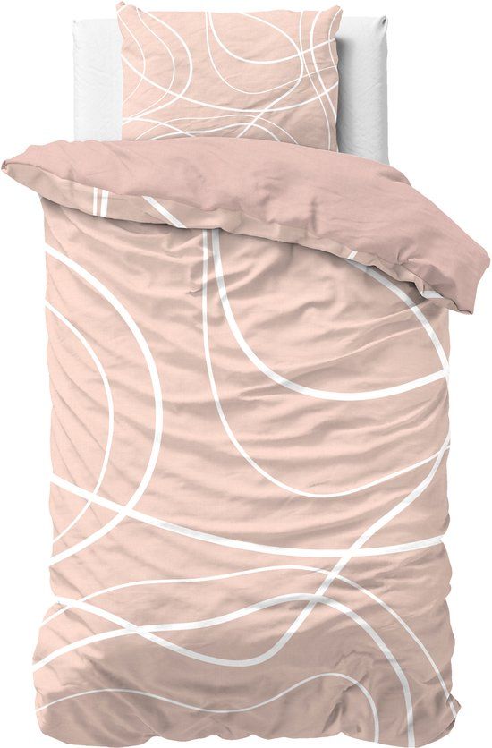 Sleeptime Mahila Dekbedovertrekset - Eenpersoons - 140x220 cm - Roze