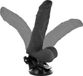 BASECOCK Dildo réaliste pliable télécommandé noir 21 cm