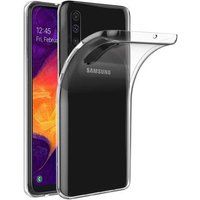 Phonillico® Transparante TPU-gelhoes voor Samsung Galaxy A50 - [PACK van 2] Ultradunne zachte siliconen beschermhoesjes