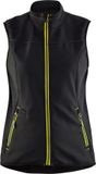 Blåkläder 3851 Hommes Gilet softshell Noir XXXL