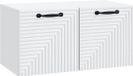 vidaXL Meuble TV mural Blanc 59,5 x 31 x 30 cm Bois traité