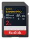 SanDisk Extreme PRO 2 TB SDXC UHS-I Class 10 - 250MB/s