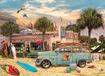 Cobble Hill Puzzle 1000 pièces - Surf Shack puzzle coloré pour adultes.