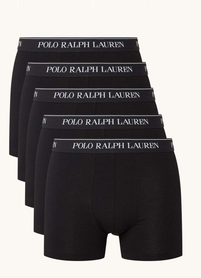 Ralph Lauren Ralph Lauren Boxershorts met logoband in 5-pack