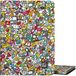 Grafoplás Schoolmap met transparante hoezen, A4, flexibele omslag, 30 inzetstukken van polypropyleen, collectie Bits&Bobs Pop Up Design Icons, Polyplás