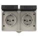 EMOS A1396.1 DOUBLE DOSE IP44 SCHUKO, 250 V