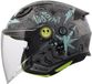 LS2 OF622 Funny II Scribble grijs blauw kinder jethelm