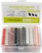Seki Matrix Handels GmbH Dioden Assortiment - Componenten Set - Elektronica Reparatie - 14 Waardes Inclusief - 240 Stuks - Transparant