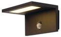 Luminex Applique murale avec capteur, IP44, 3000K, 9,8 W, 560 lm, anthracite