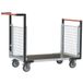 Fimm Plateauwagen rechthoek wiel met 3 gaaswanden 1075 mm 500 kg