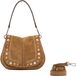 Gianni Chiarini Helana Round Schoudertas Dames - Camel - Suède