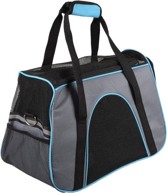 Flamingo Hondendraagtas Leona - Grijs - 44 x 24 x 29 cm