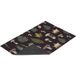 LIVARNO® Tapis de sol, 40 x 60 cm (champignons)