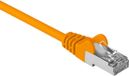 Goobay CAT5e FTP patchkabel - 0,50 meter oranje